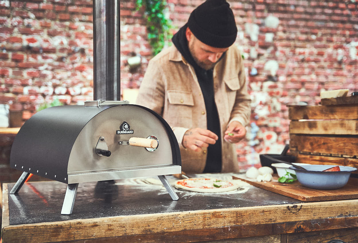 Burnhard Nero Holz & Gas Pizzaofen Rezension & Test Dein PizzaOfen